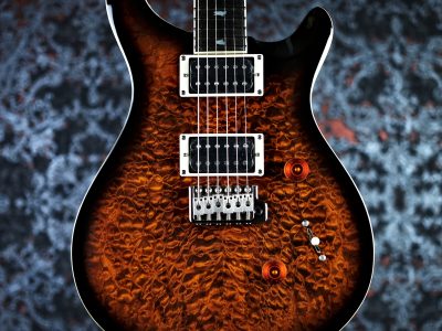 Paul Reed Smith(PRS) 2023 SE Custom 24 Quilt Package Black Gold Sunburst