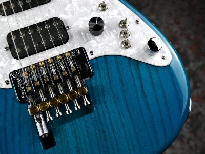 RY GUITAR Custom Order Guitar SSH / Trans Blue