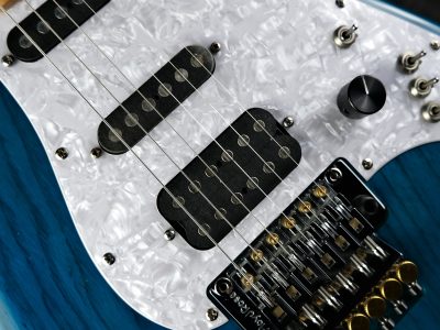 RY GUITAR Custom Order Guitar SSH / Trans Blue