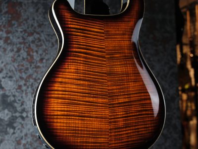 PRS 2025 SE Hollowbody II Piezo Orange Tiger Smokeburst