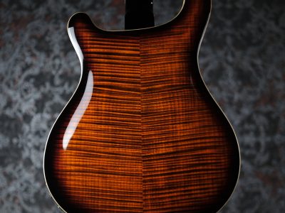 PRS 2025 SE Hollowbody II Piezo Orange Tiger Smokeburst