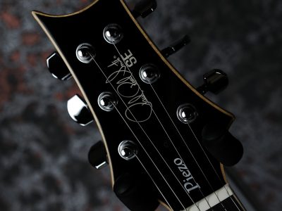 PRS 2025 SE Hollowbody II Piezo Orange Tiger Smokeburst