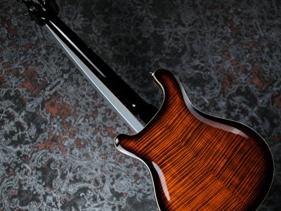 PRS 2025 SE Hollowbody II Piezo Orange Tiger Smokeburst