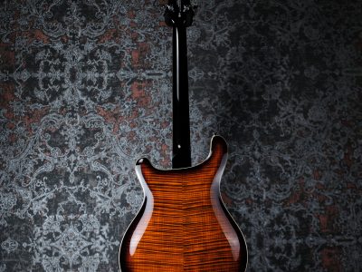 PRS 2025 SE Hollowbody II Piezo Orange Tiger Smokeburst