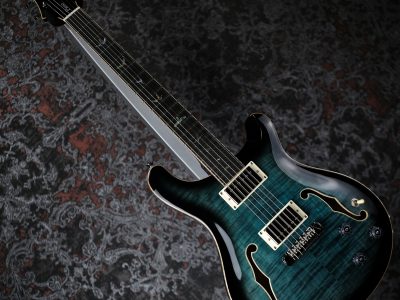 PRS 2025 SE Hollowbody II Piezo Peacock Blue
