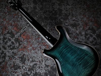 PRS 2025 SE Hollowbody II Piezo Peacock Blue
