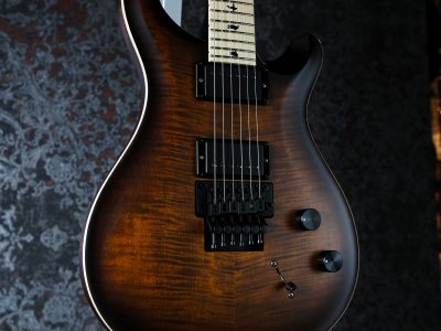 PRS 2022 Dustie Waring CE24 Floyd Burnt Amber Wraparound Smokeburst
