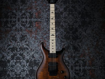 PRS 2022 Dustie Waring CE24 Floyd Burnt Amber Wraparound Smokeburst