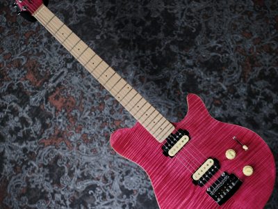 Sterling by MUSIC MAN S.U.B. AX3FM / Stain Pink