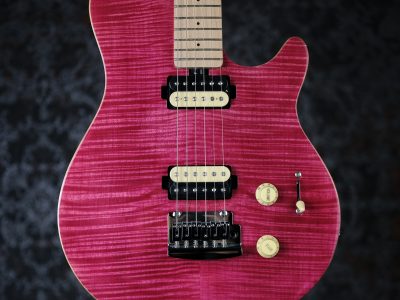 Sterling by MUSIC MAN S.U.B. AX3FM / Stain Pink