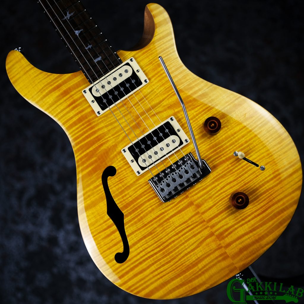 Paul Reed Smith(PRS) 2020 SE Custom 22 Semi-Hollow Santana Yellow