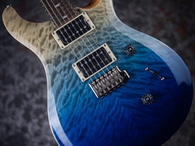 PRS 2024 SE Custom 24 Quilt Blue Fade (Japan Special)