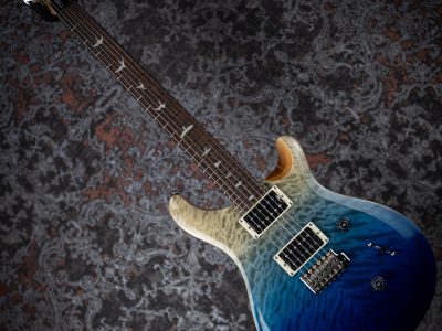 PRS 2024 SE Custom 24 Quilt Blue Fade (Japan Special)