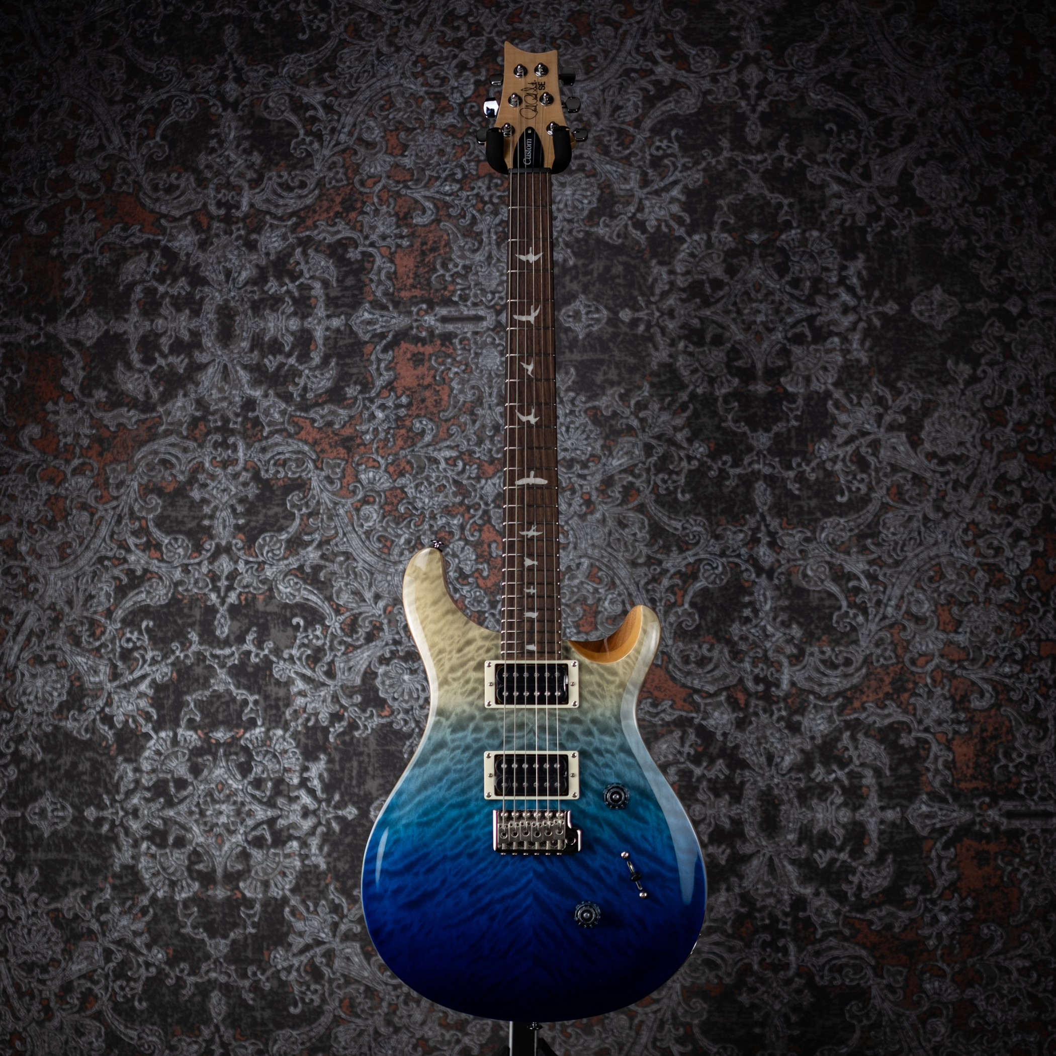 PRS 2024 SE Custom 24 Quilt Blue Fade (Japan Special)