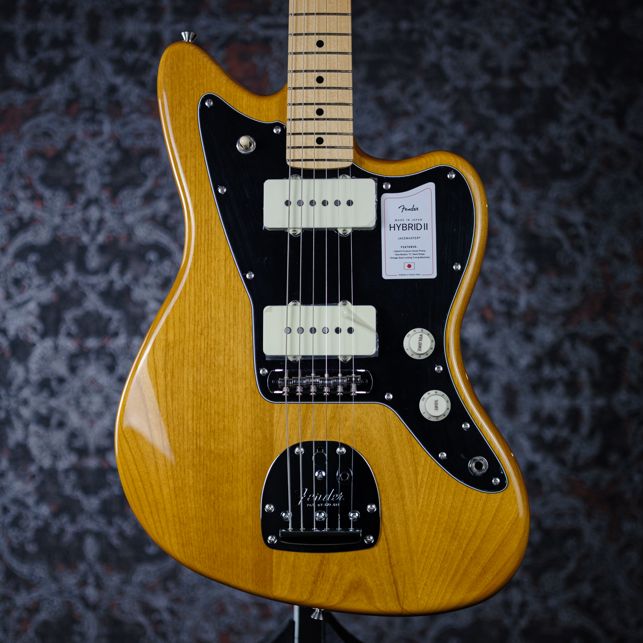 Fender Made in Japan Hybrid II Jazzmaster Vintage Natural/Maple