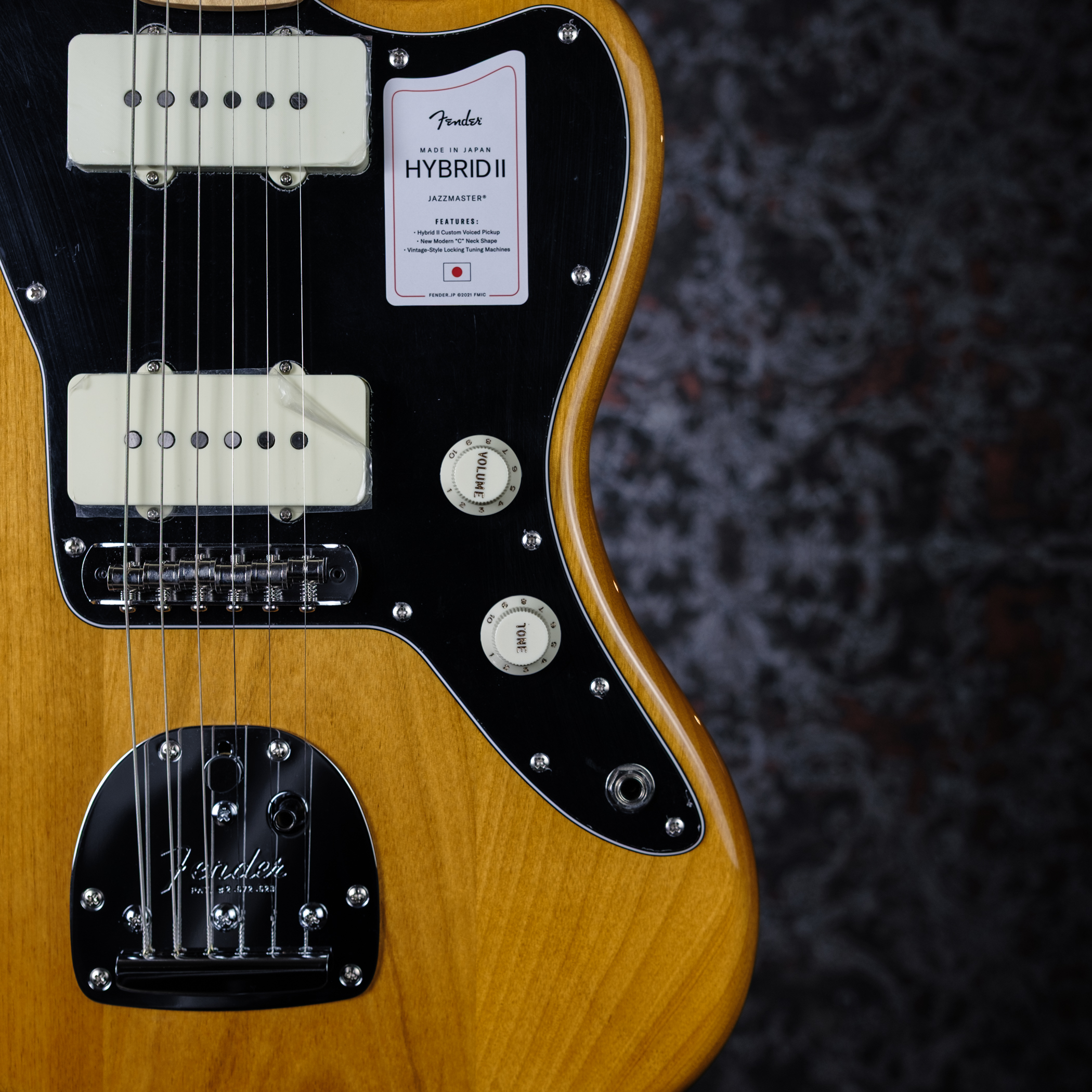 Fender Made in Japan Hybrid II Jazzmaster Vintage Natural/Maple