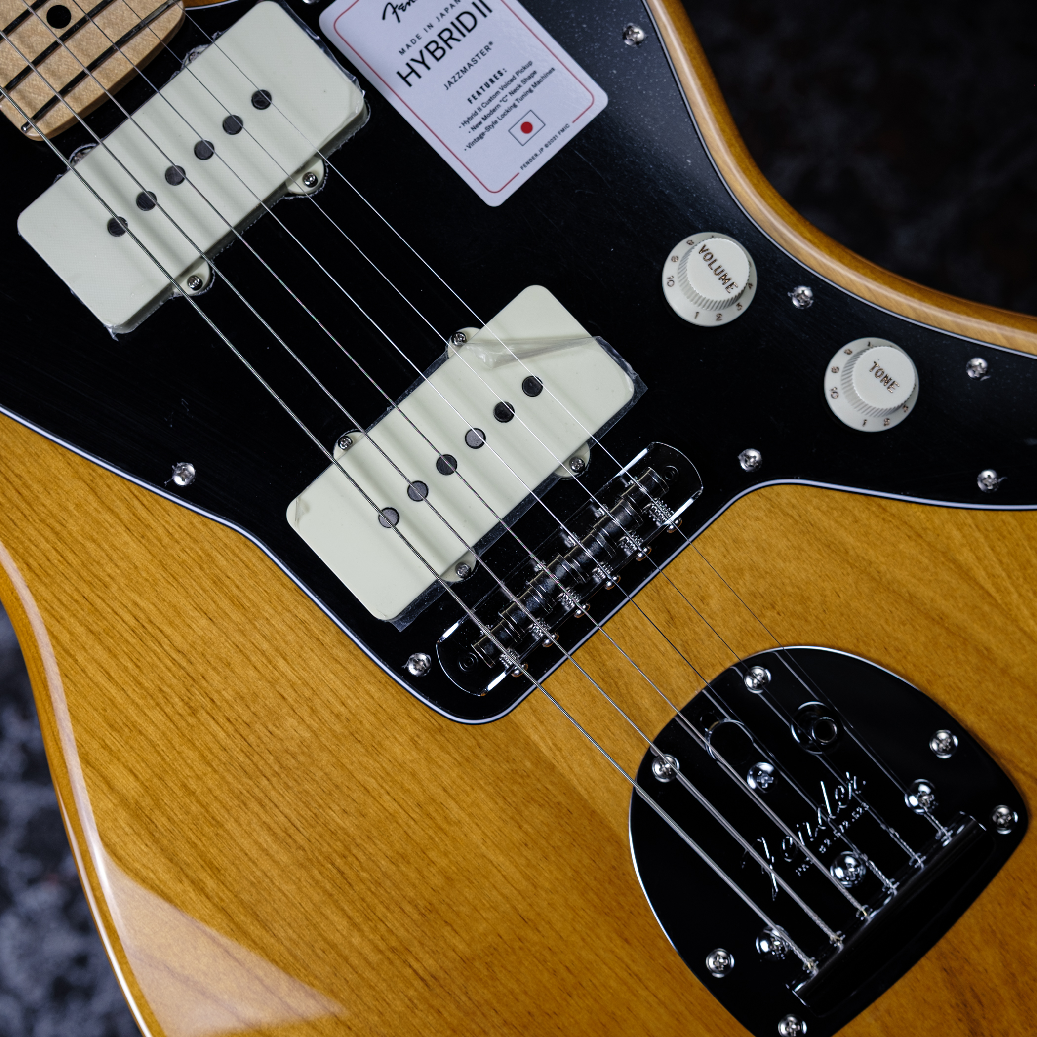 Fender Made in Japan Hybrid II Jazzmaster Vintage Natural/Maple