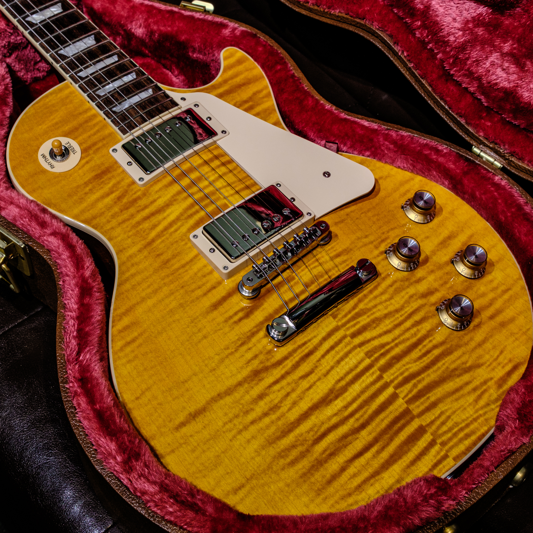 Gibson Les Paul Standard '60s Figured Top Honey Amber