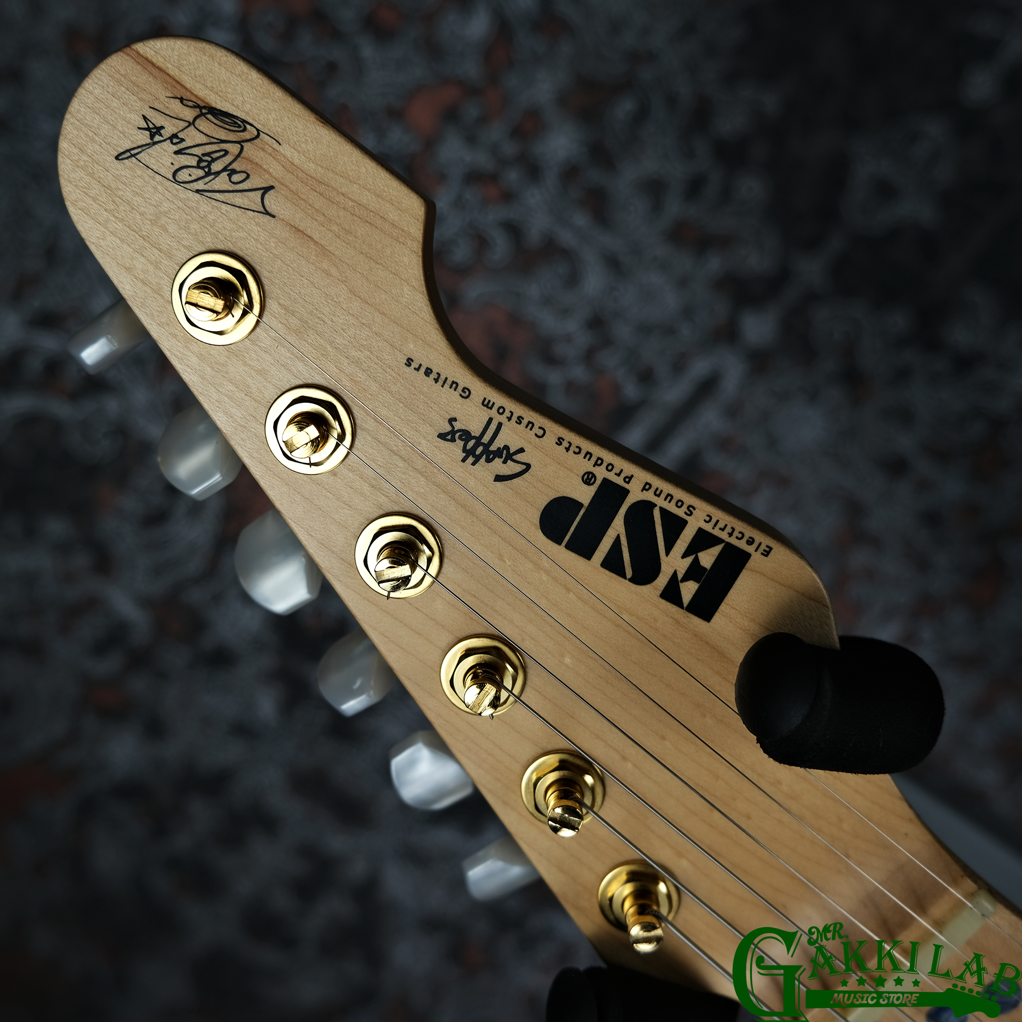 ESP SNAPPER Ohmura Custom -Eclipse Gold-