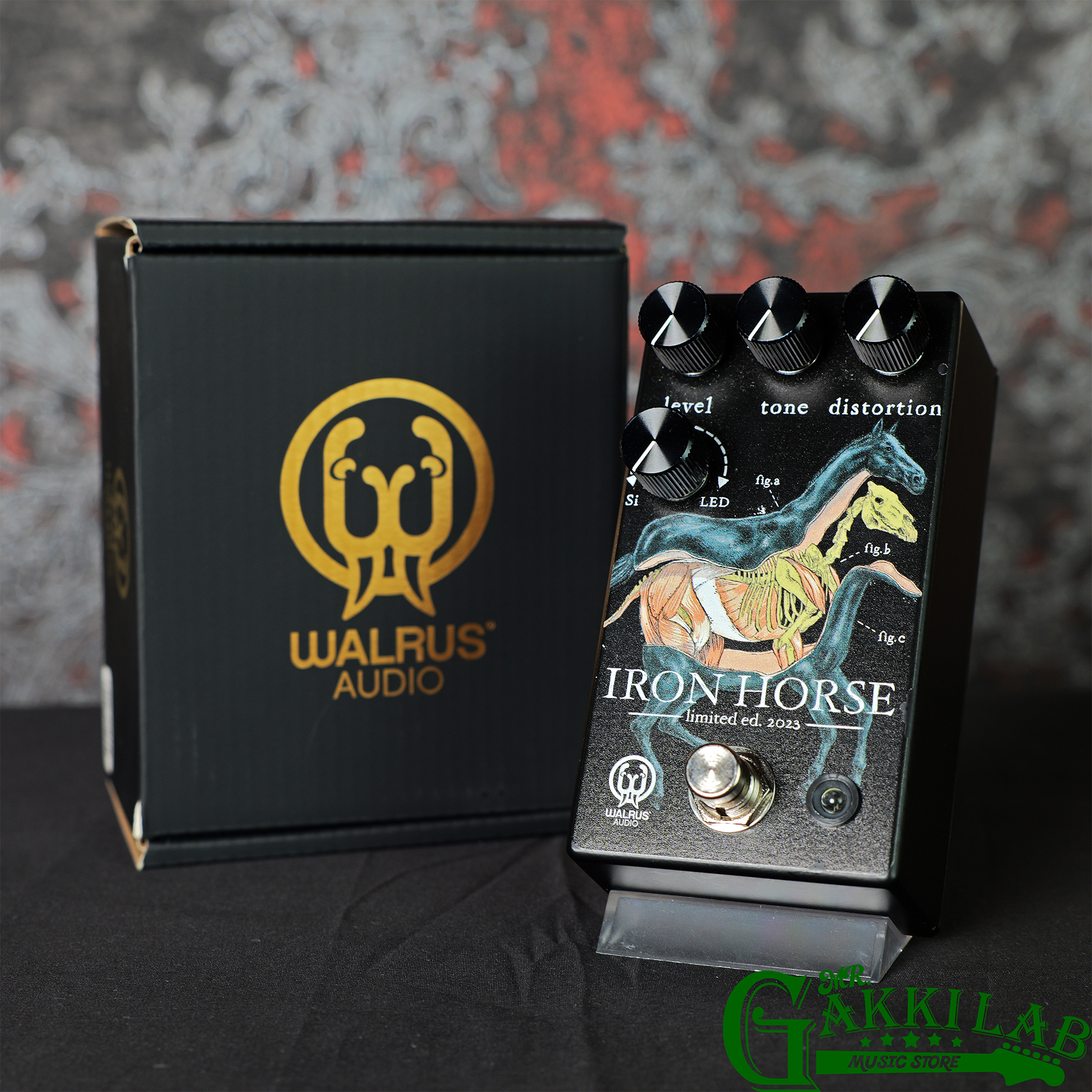 WALRUS AUDIO Iron Horse LM308 Distortion Halloween 2023 Limited Edition WAL-IRONV3