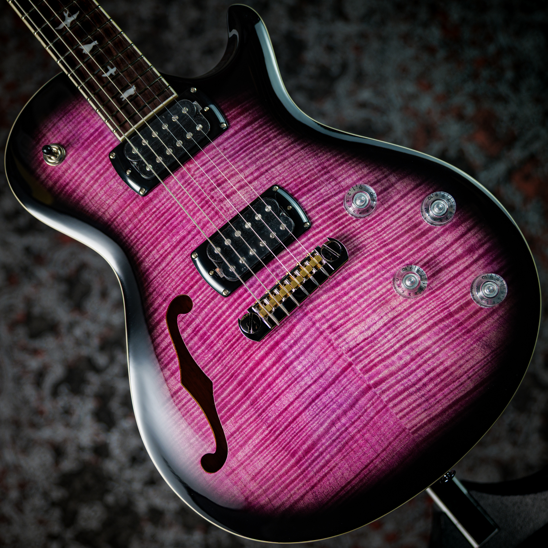 PRS 2025 SE Zach Myers Purple Burst (Non-Matching Head)