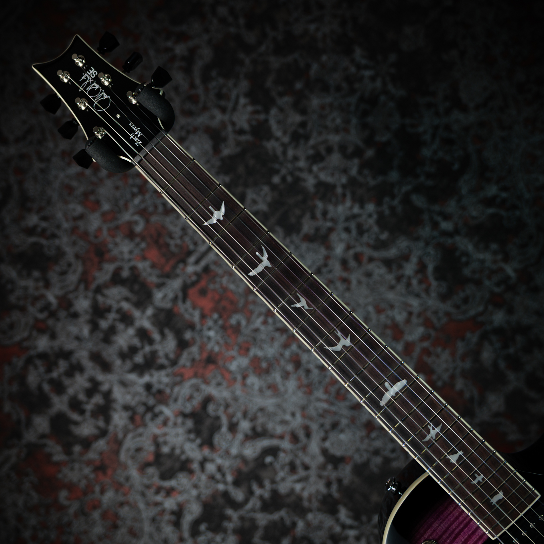 PRS 2025 SE Zach Myers Purple Burst (Non-Matching Head)