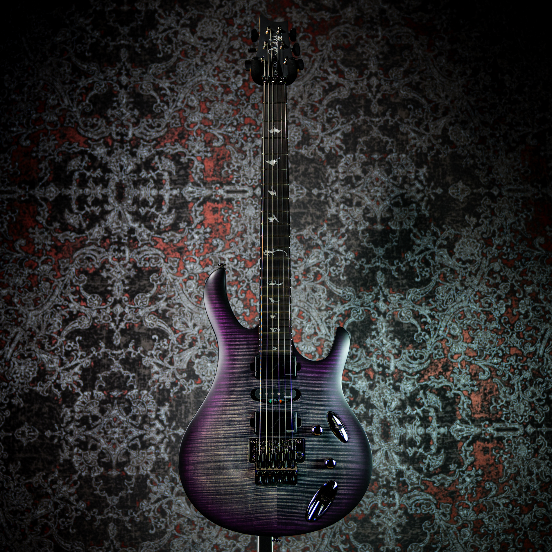 Paul Reed Smith(PRS) 2025 SE Chleo Charcoal Purple Burst