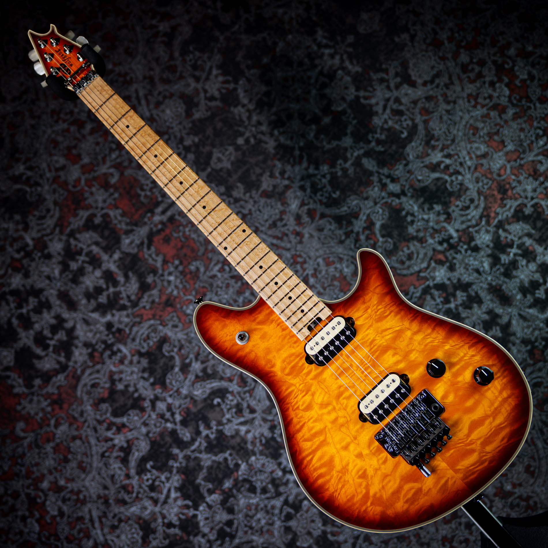EVH Wolfgang USA Quilted Maple Top / Tobacco Sunburst