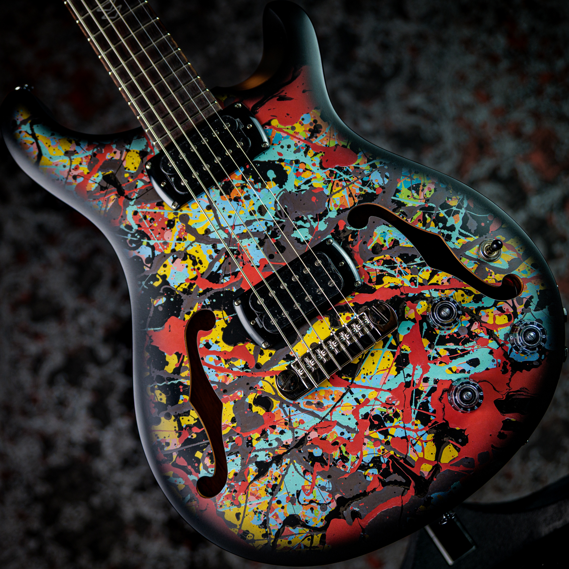 PRS 2025 SE Ed Sheeran Cosmic Splash Limited Edition