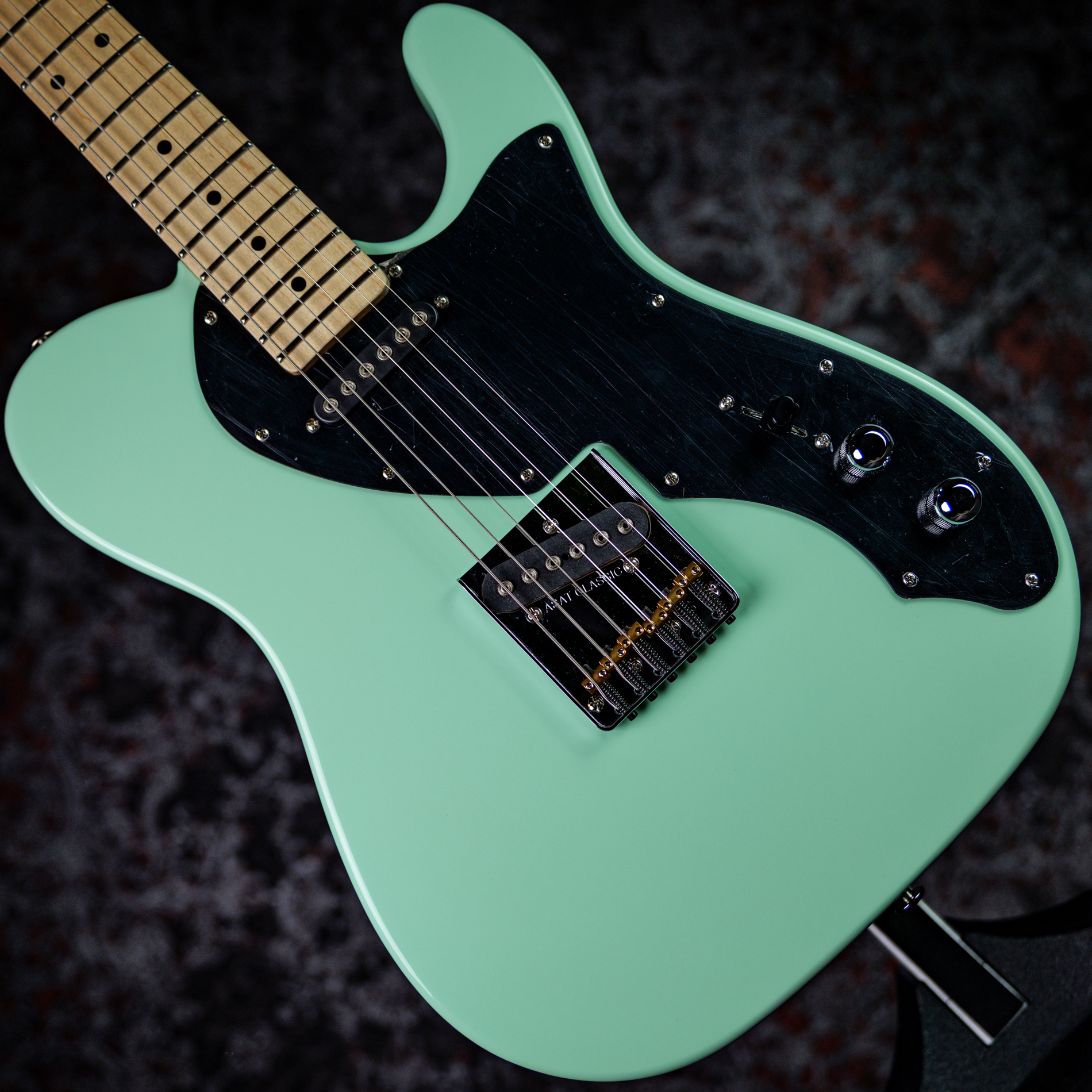 G&L USA Limited Edition ASAT Classic Thinline Surf Green
