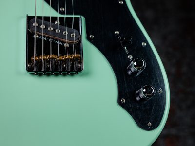 G&L USA Limited Edition ASAT Classic Thinline Surf Green