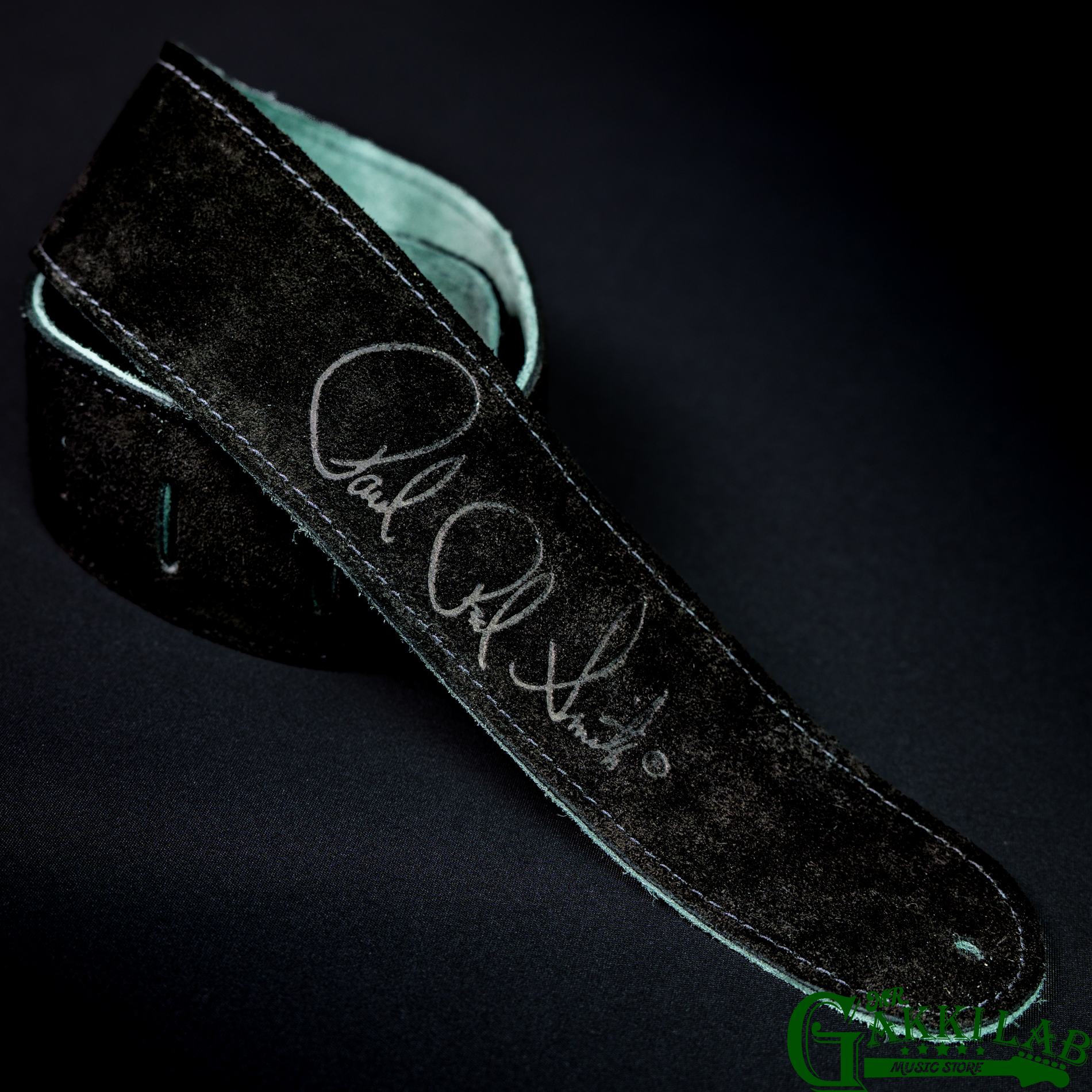 Paul Reed Smith(PRS) Suede Guitar Strap Black