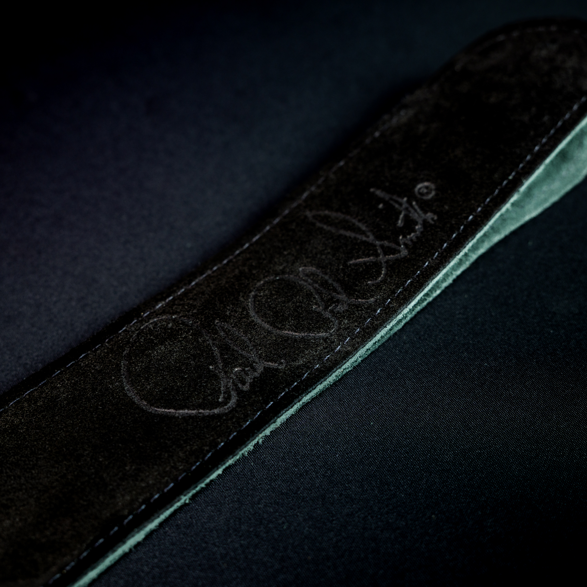 Paul Reed Smith(PRS) Suede Guitar Strap Black