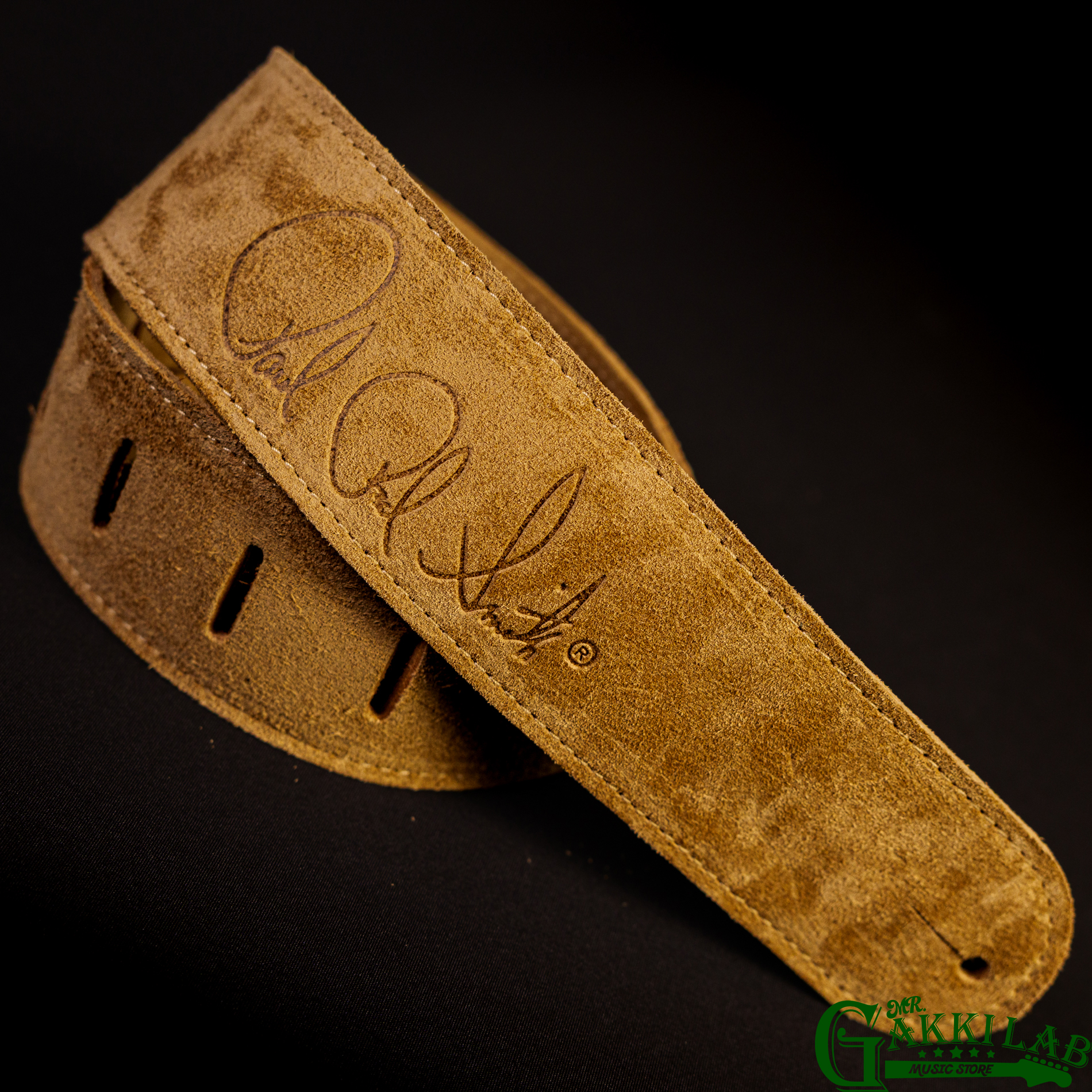 Paul Reed Smith(PRS) Suede Guitar Strap Tan