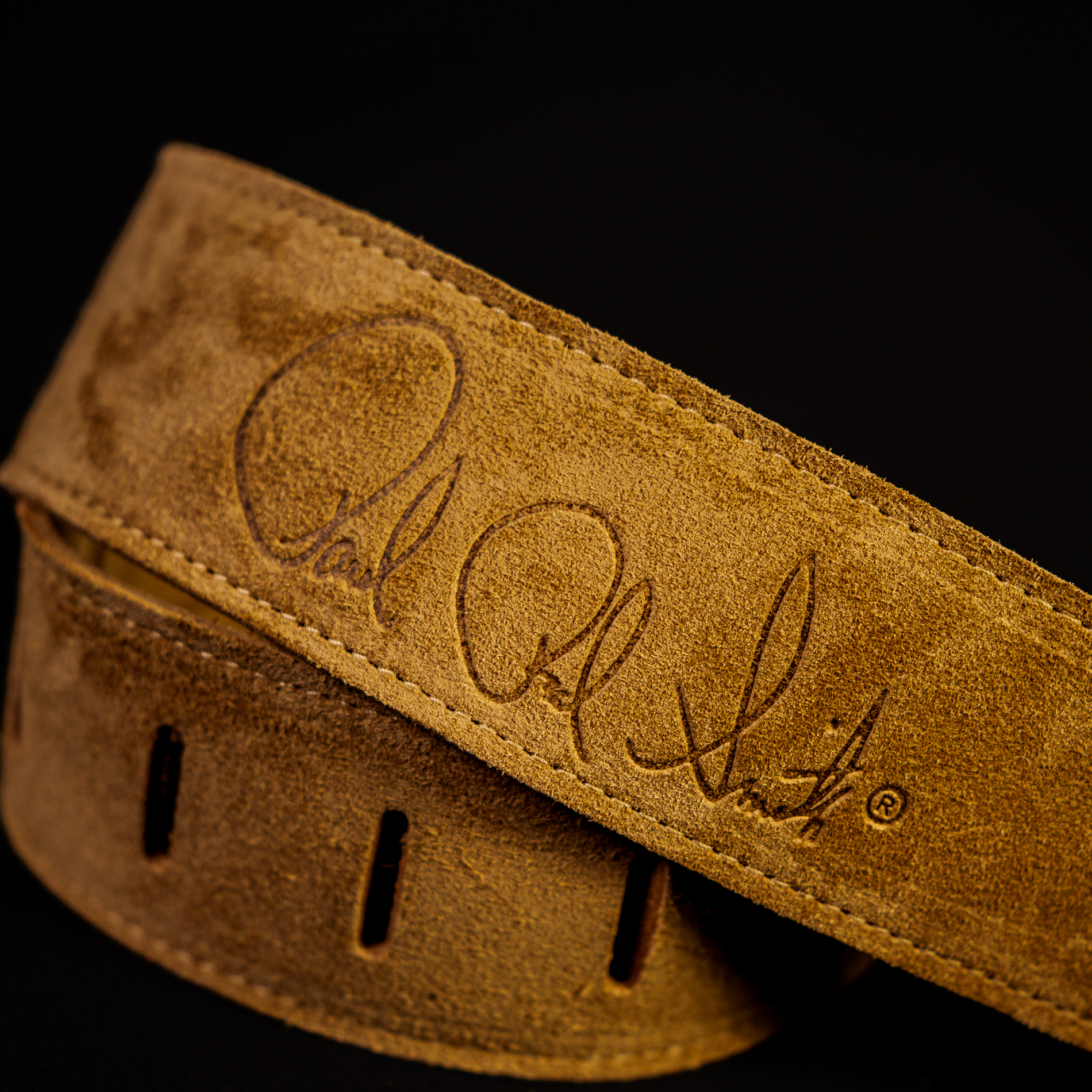Paul Reed Smith(PRS) Suede Guitar Strap Tan