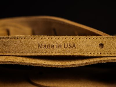 Paul Reed Smith(PRS) Suede Guitar Strap Tan