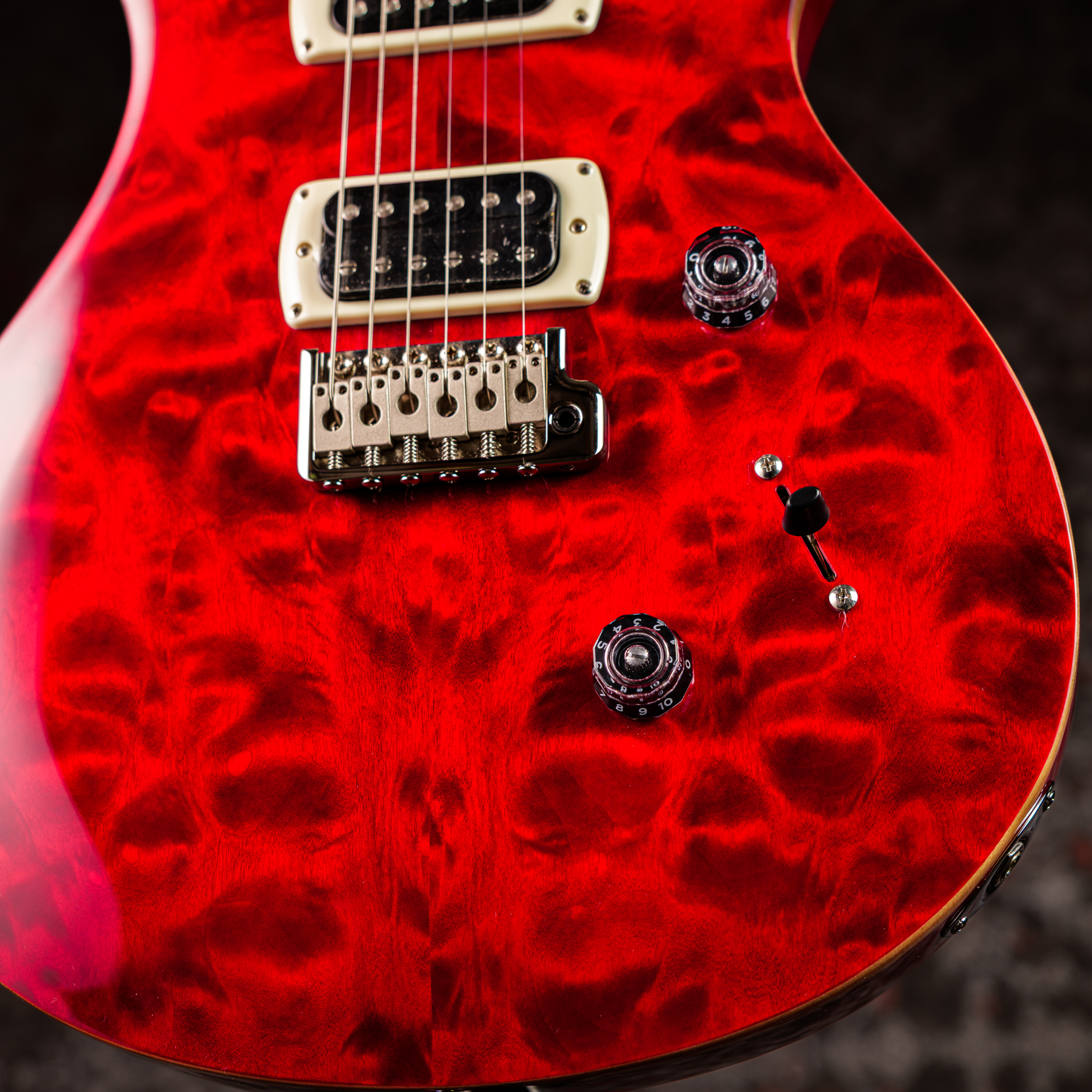 PRS 2025 SE Custom 24 Quilt Ruby