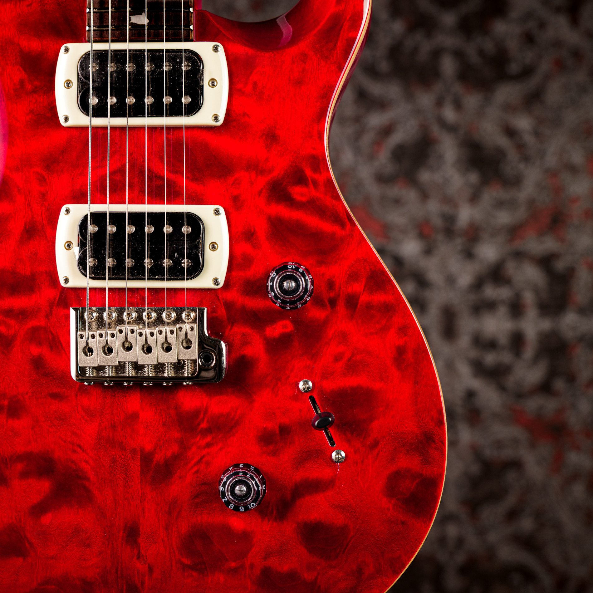 PRS 2025 SE Custom 24 Quilt Ruby