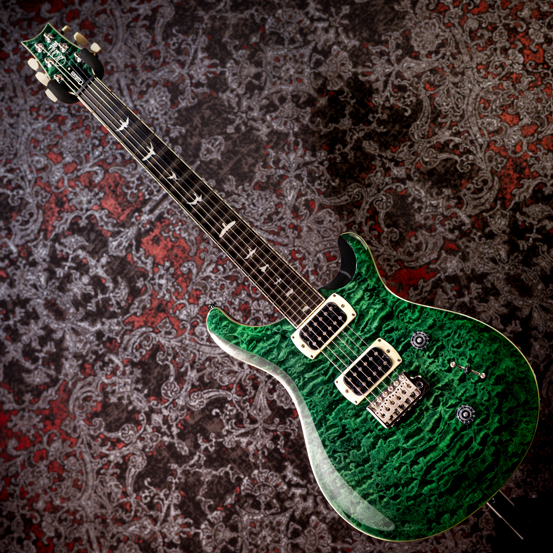 PRS 2025 SE Custom 24 Quilt Package Teal Black