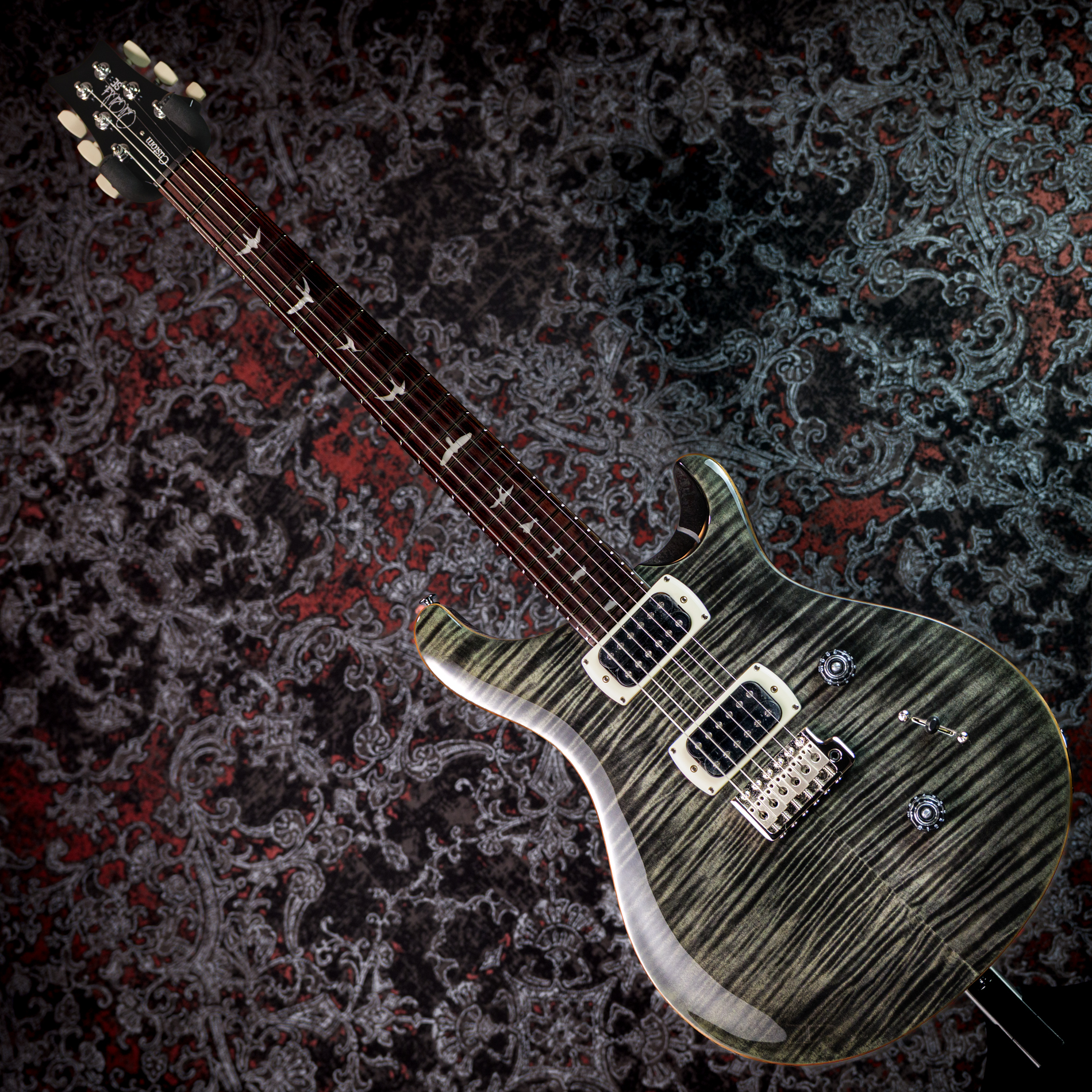 PRS SE Custom 24 Gray Black