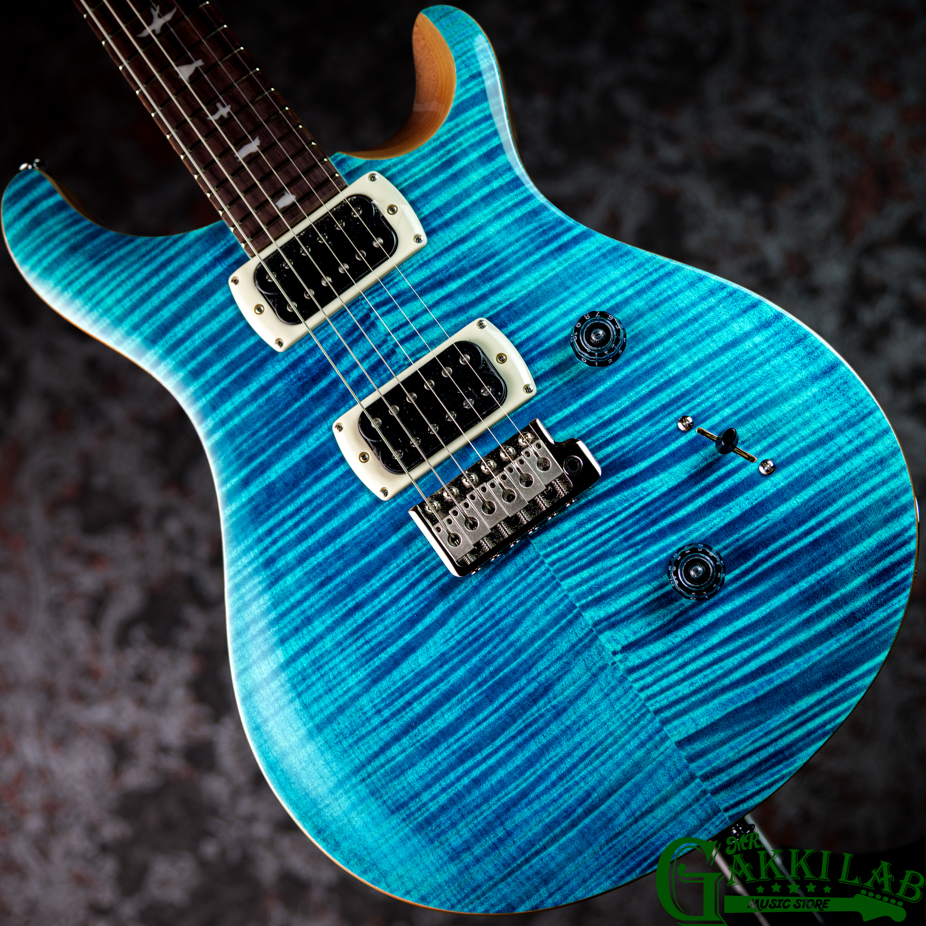 PRS SE Custom 24 Blue Matteo