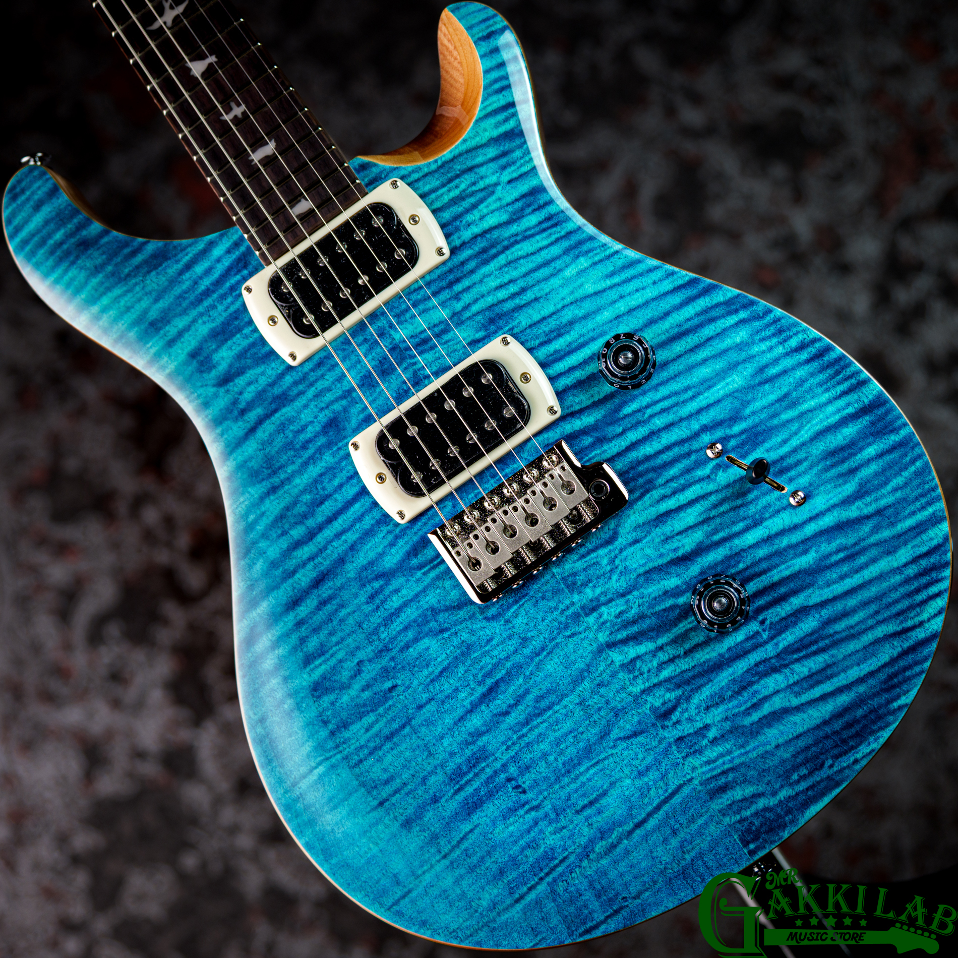 PRS SE Custom 24 Blue Matteo