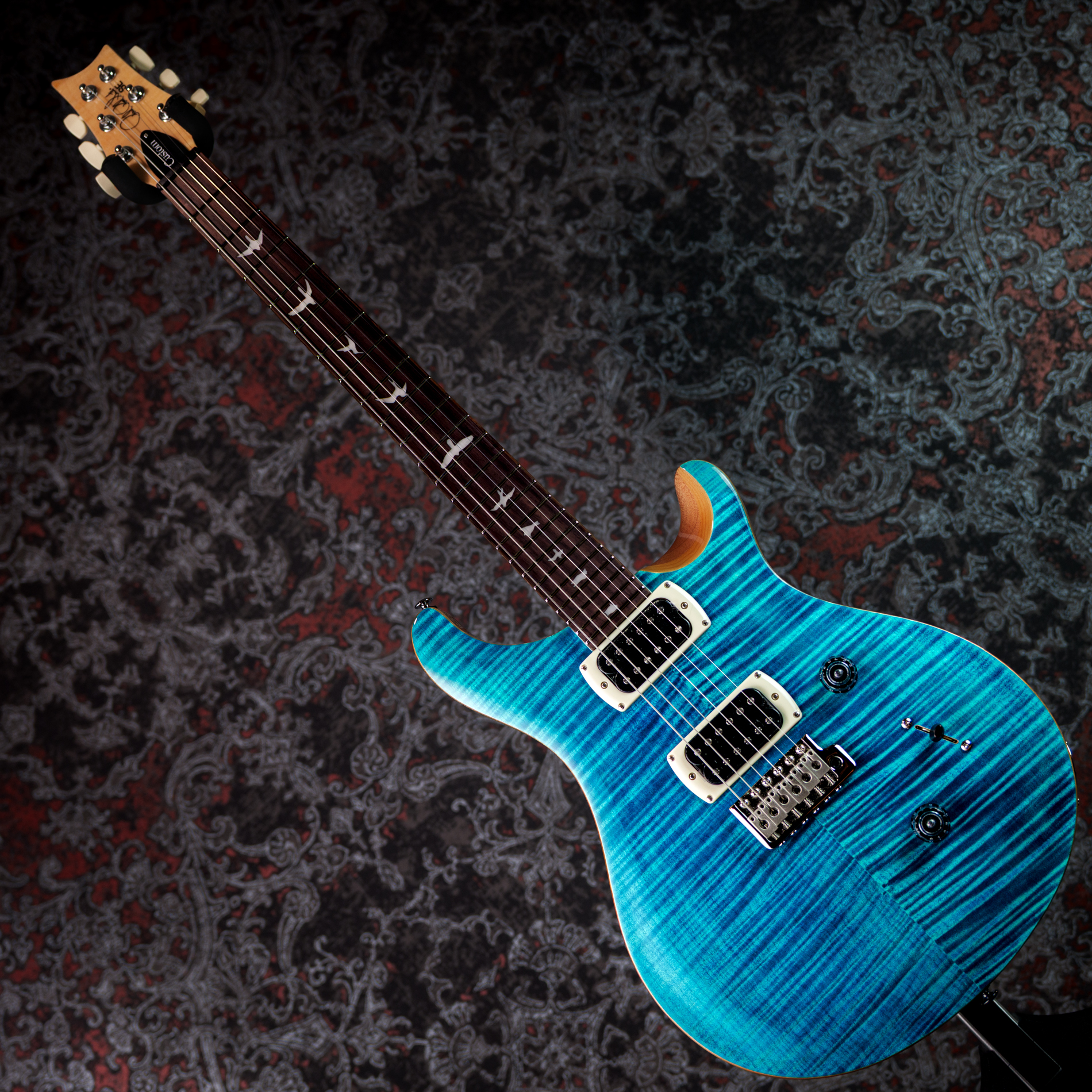 PRS SE Custom 24 Blue Matteo