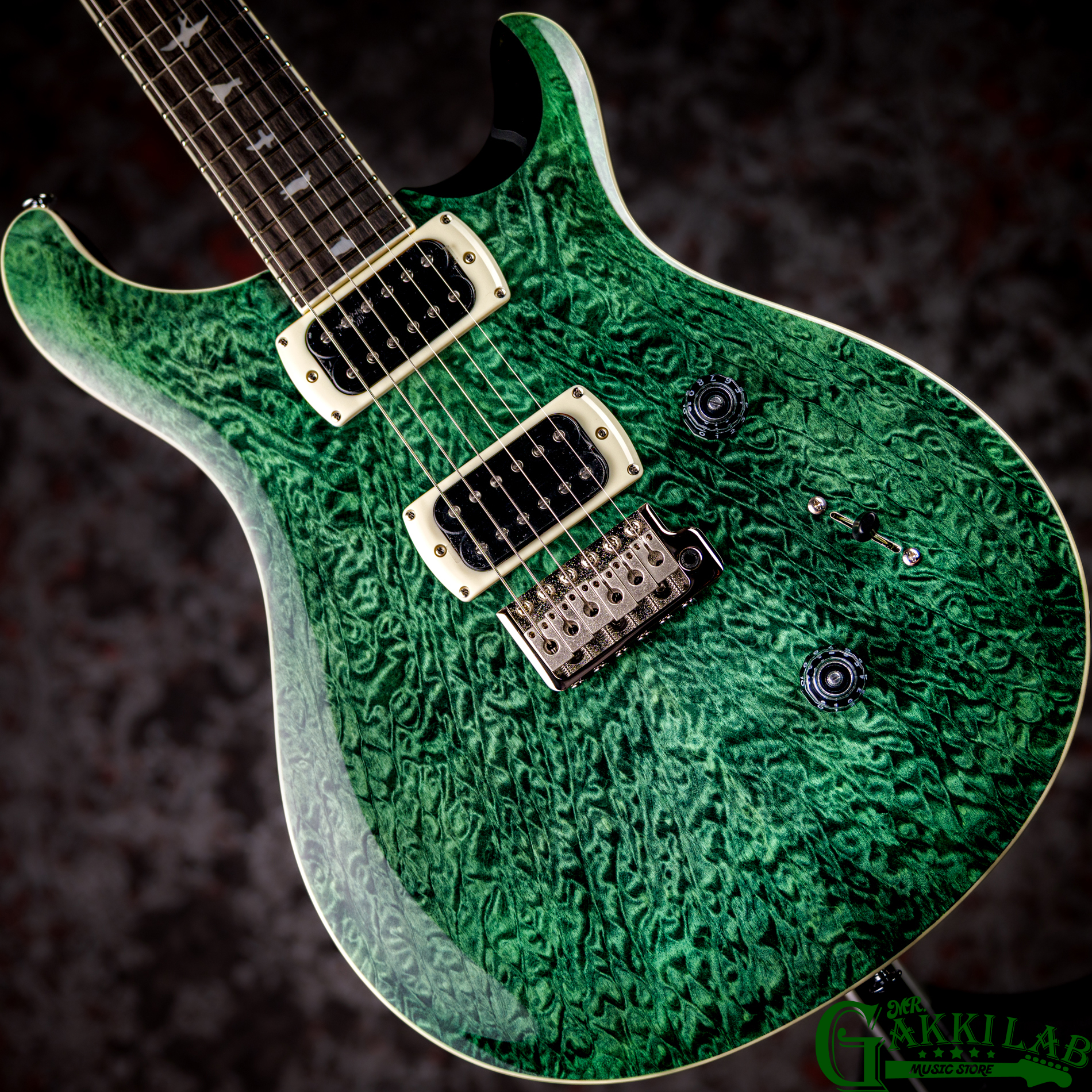 PRS SE Custom 24 Quilt Package Teal Black