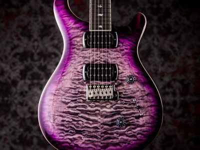 Paul Reed Smith(PRS) SE Custom 24 Quilt Package Charcoal Purple Burst