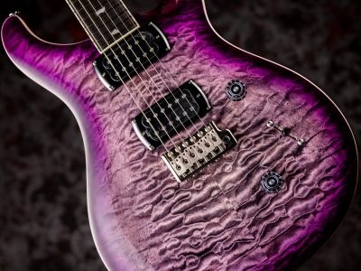 Paul Reed Smith(PRS) SE Custom 24 Quilt Package Charcoal Purple Burst