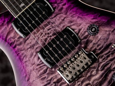Paul Reed Smith(PRS) SE Custom 24 Quilt Package Charcoal Purple Burst