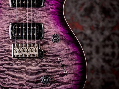 Paul Reed Smith(PRS) SE Custom 24 Quilt Package Charcoal Purple Burst