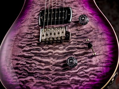 Paul Reed Smith(PRS) SE Custom 24 Quilt Package Charcoal Purple Burst
