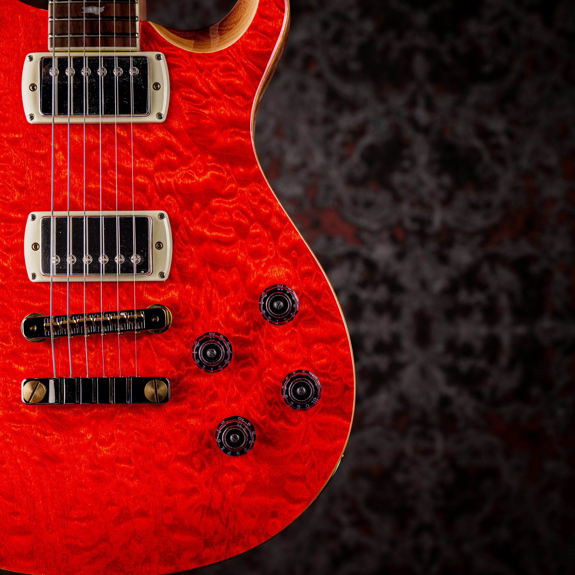 Paul Reed Smith(PRS) SE McCarty 594 Quilt Blood Orange